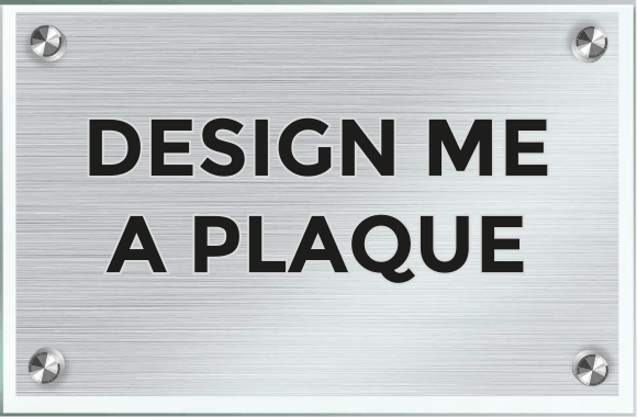 Laserart Custom Plaque Design Service